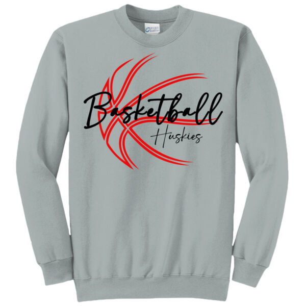 Huskies Basketball 1 - Core Fleece Crewneck Sweatshirt Thumbnail