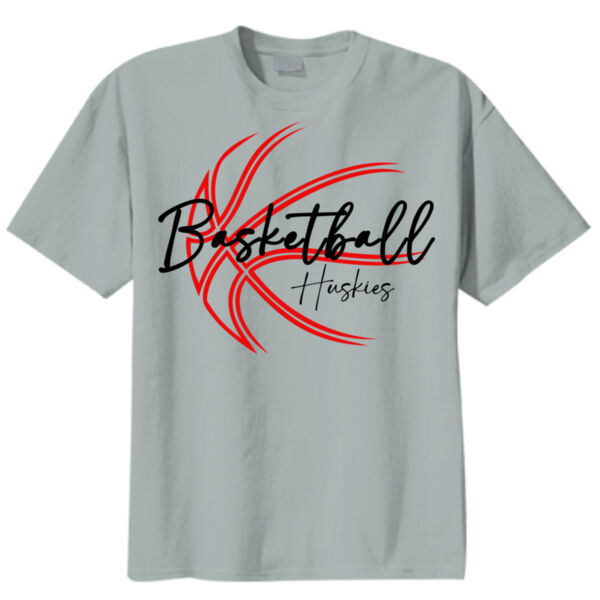 Huskies Basketball 1 - Youth Core Blend Tee Thumbnail