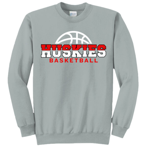 Huskies Basketball 2 - Core Fleece Crewneck Sweatshirt Thumbnail