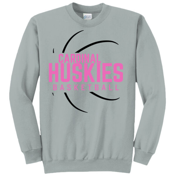 Huskies Basketball 3 - Core Fleece Crewneck Sweatshirt Thumbnail