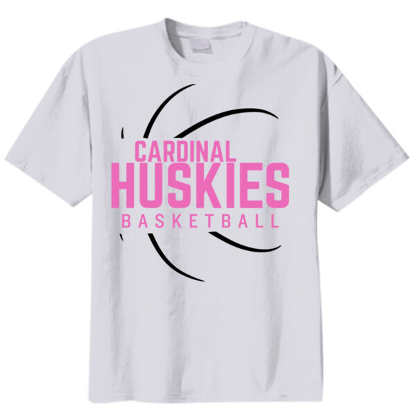Huskies Basketball 3 - Youth Core Blend Tee Thumbnail
