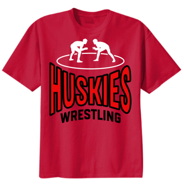 Huskies Wrestling - Youth Core Blend Tee Thumbnail