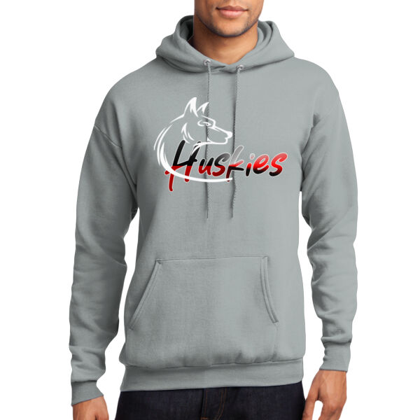 Cardinal Huskies 2 - Core Fleece Pullover Hooded Sweatshirt Thumbnail