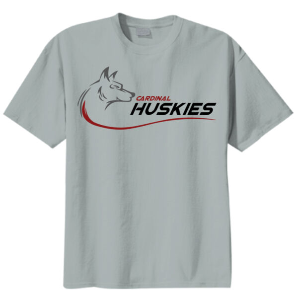 Cardinal Huskies 3 - Youth Core Blend Tee Thumbnail
